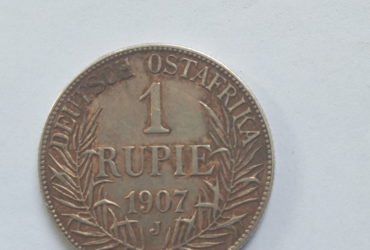 1907 J German East Africa 1 Rupie