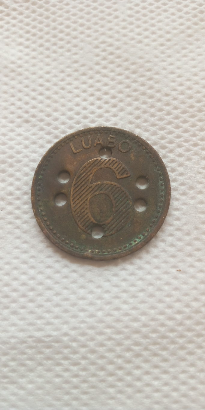 LUABO 6    SENA SUGAR ESTATES LIMITED – colonial Token ,coin – Mozambique