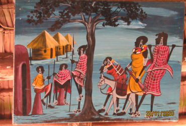 A4 Size ORIGINAL PAINTINGS FROM TANZANIA