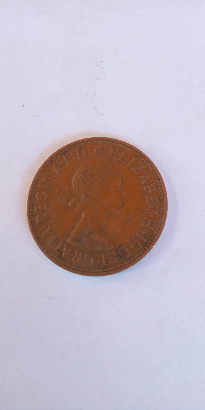1961 one penny