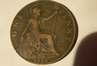 1910 one penny