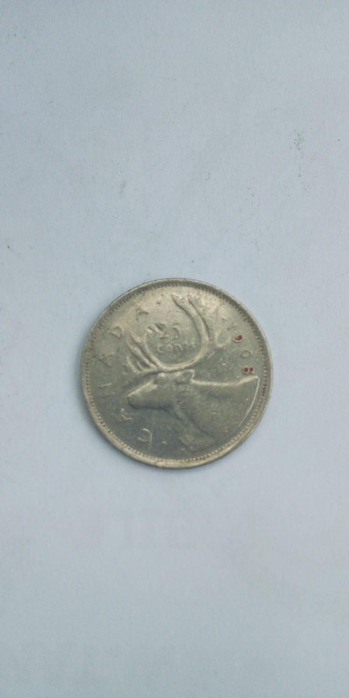 1968 canadian 25 cents