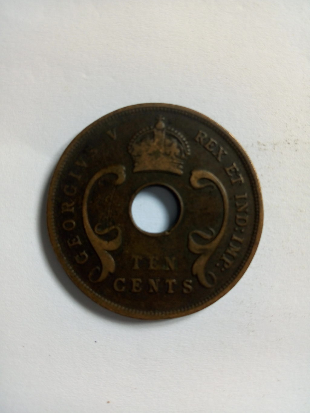 1924_georgivs rex east Africa 10 cents