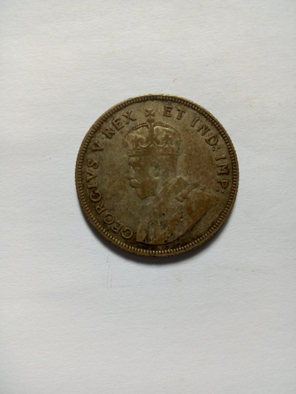 1922_georgivs Rex east Africa 1 shilling