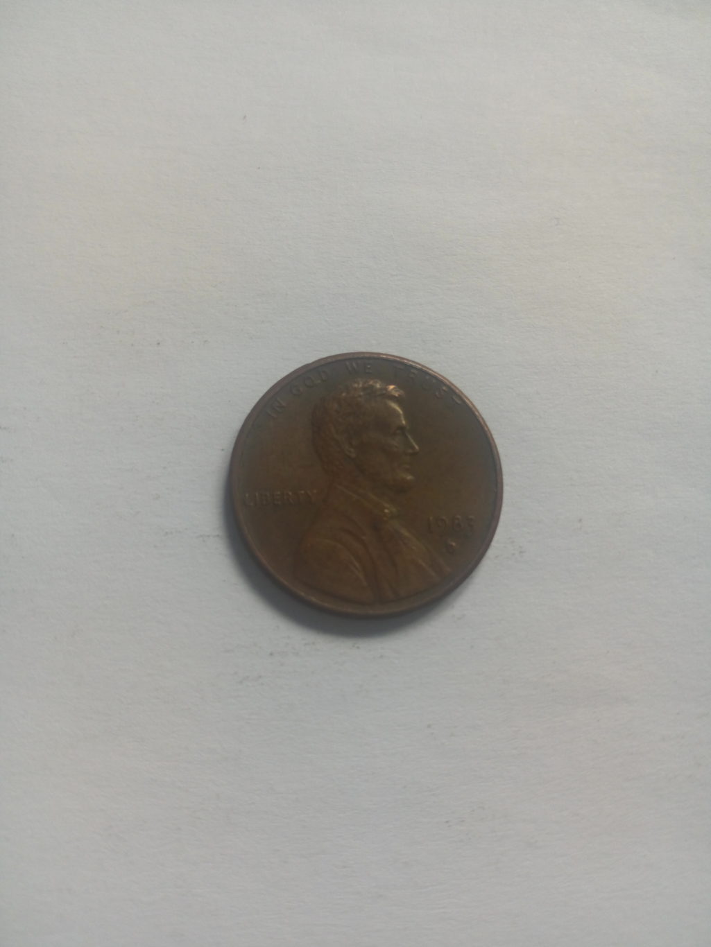 1983_ united states of america 1 cent