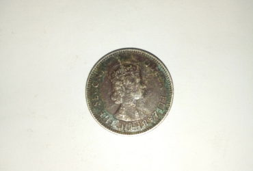 1955_ Queen Elizabeth the second 50 half shilling