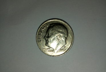 1997_ united States of america 1 dime