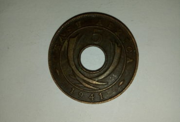 1941_georgivs V1 east Africa 5 cents
