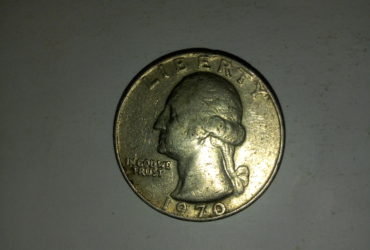 1970_united States of america quarter dollar