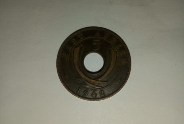1942_georgivs V1 5 cents