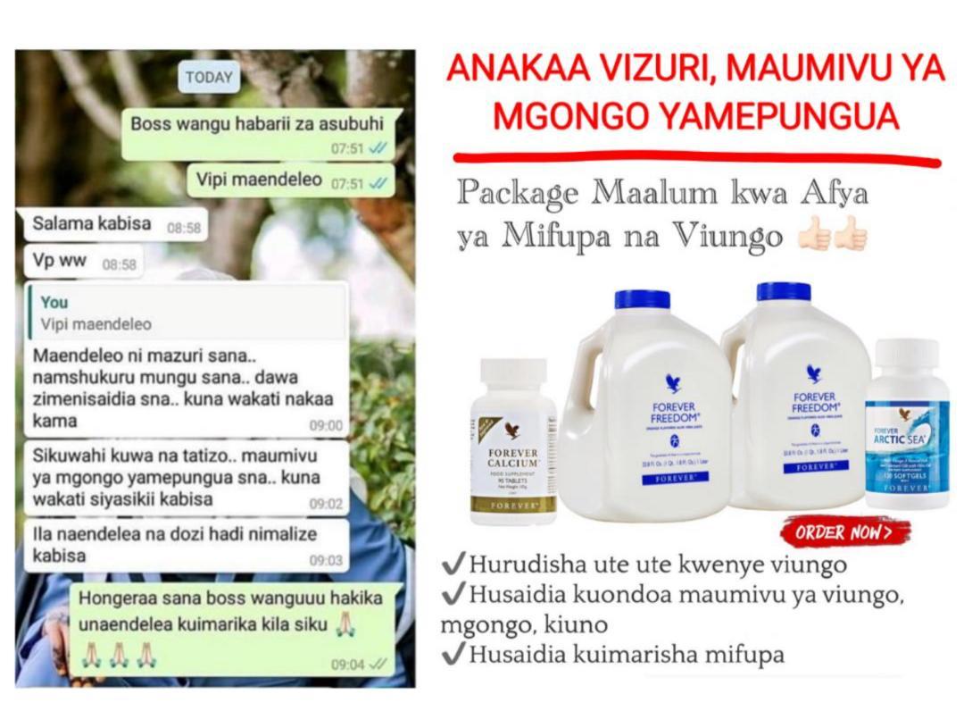 wauzaji wa bidhaa za forever living – Tanzania Forever Living Products
