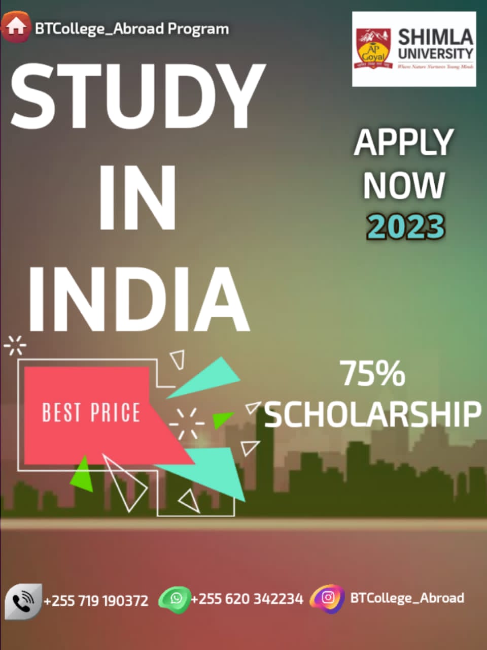 STUDY IN INDIA – SOMA INDIA