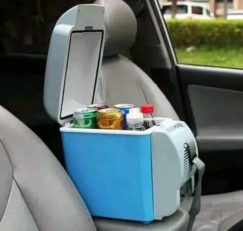 portable car fridge cooling