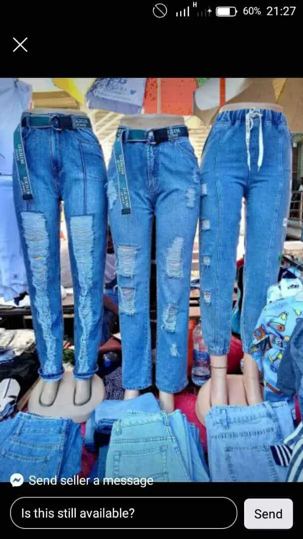 selling boyfriend jeans dar