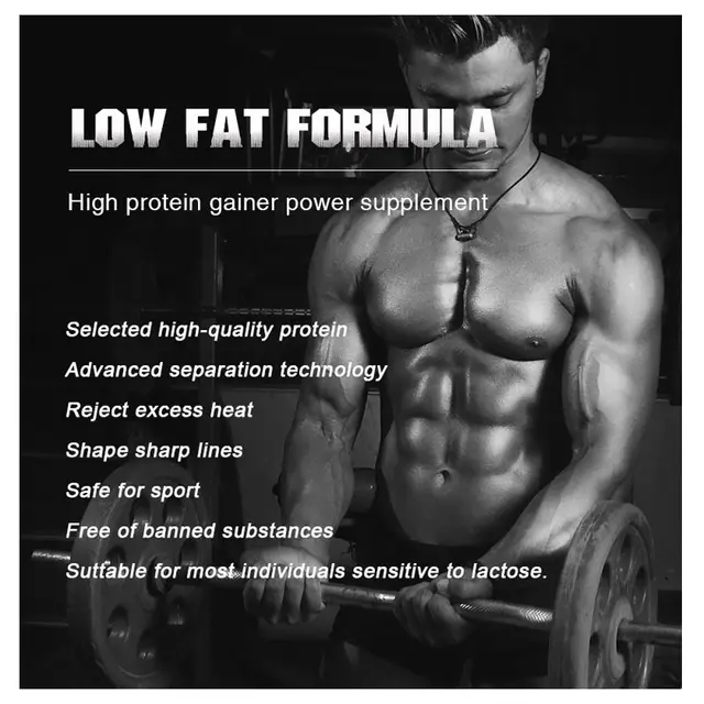 High Protein Weight Gain Energy SupplementProteinPowderPromotes Muscle Recoverylncreases Energy IntakeDietarySupplements