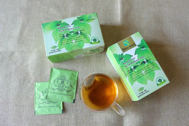 blood uric acid balance tea Natural Herbal Tea No Side Effect Relieve gout pain