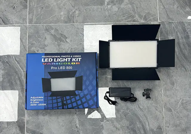 Pro Led 800 RGB Photography Video Light Kit